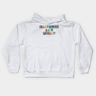 Disabled and Proud Kids Hoodie